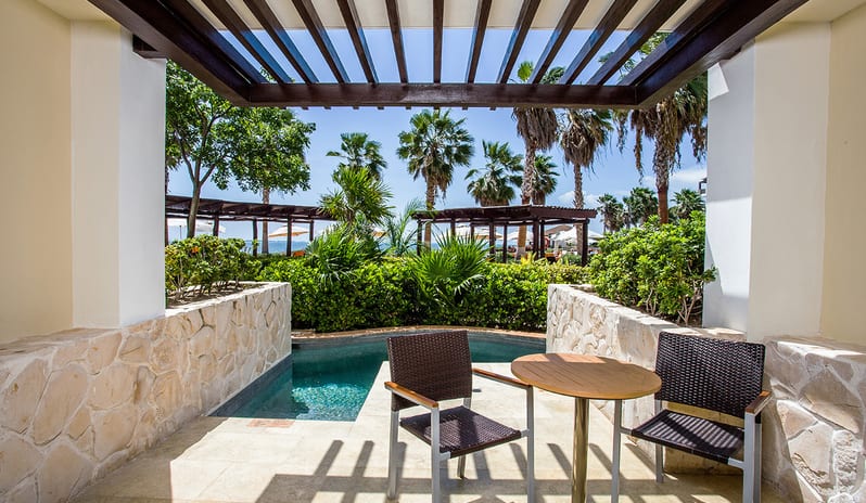 SECRETS PLAYA MUJERES - PREFERRED CLUB JUNIOR SUITE OCEAN FRONT SWIM OUT POOL